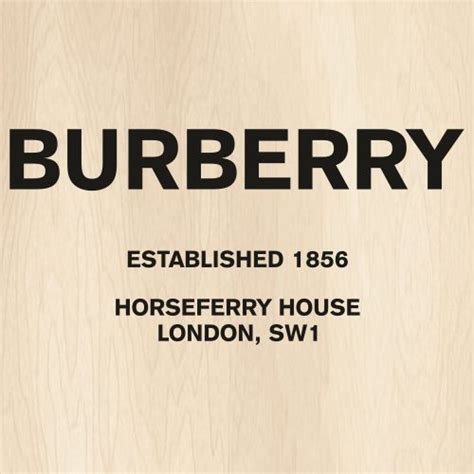 burberrys or burberry|when was burberry founded.